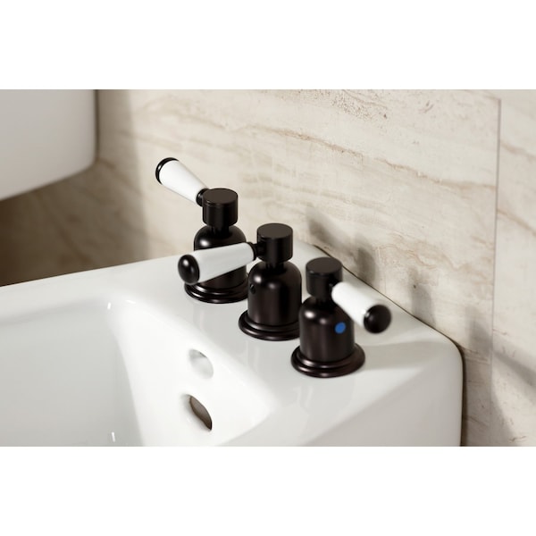 ThreeHandle Bidet Faucet, Oil Rubbed Bronze